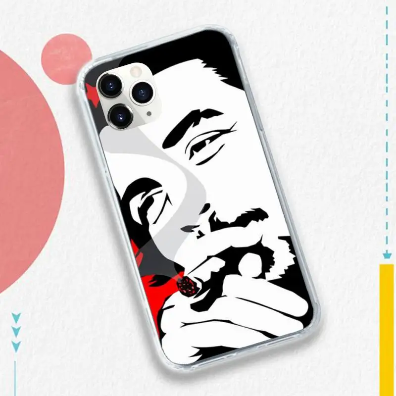 

che guevara case for airpods Phone Case for iPhone 11 12 pro XS MAX 8 7 6 6S Plus X 5S SE 2020 XR