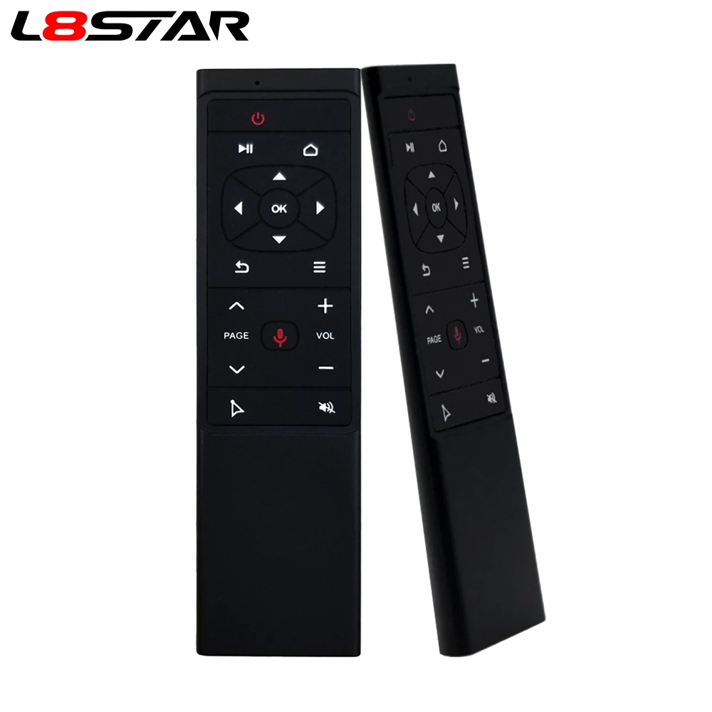 L8star 2 4G воздушная мышь с пультом дистанционного управления MT12 голосовой поиск