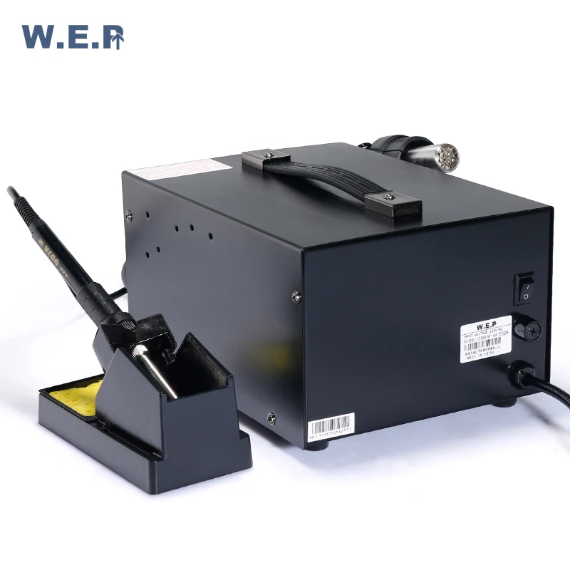 WEP 852D 700 Вт паяльник паяльная станция с Фен BGA паяльная станция SMD Rewok станция