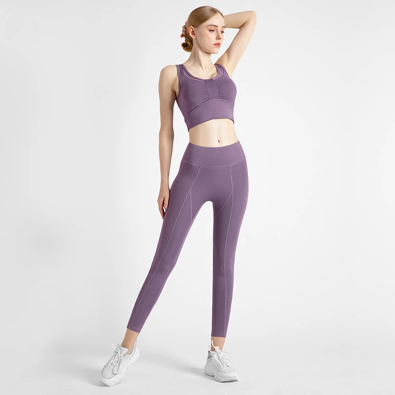 Костюм для йоги COZOK женский спортивный костюм новый красивый бюстгальтер спины и