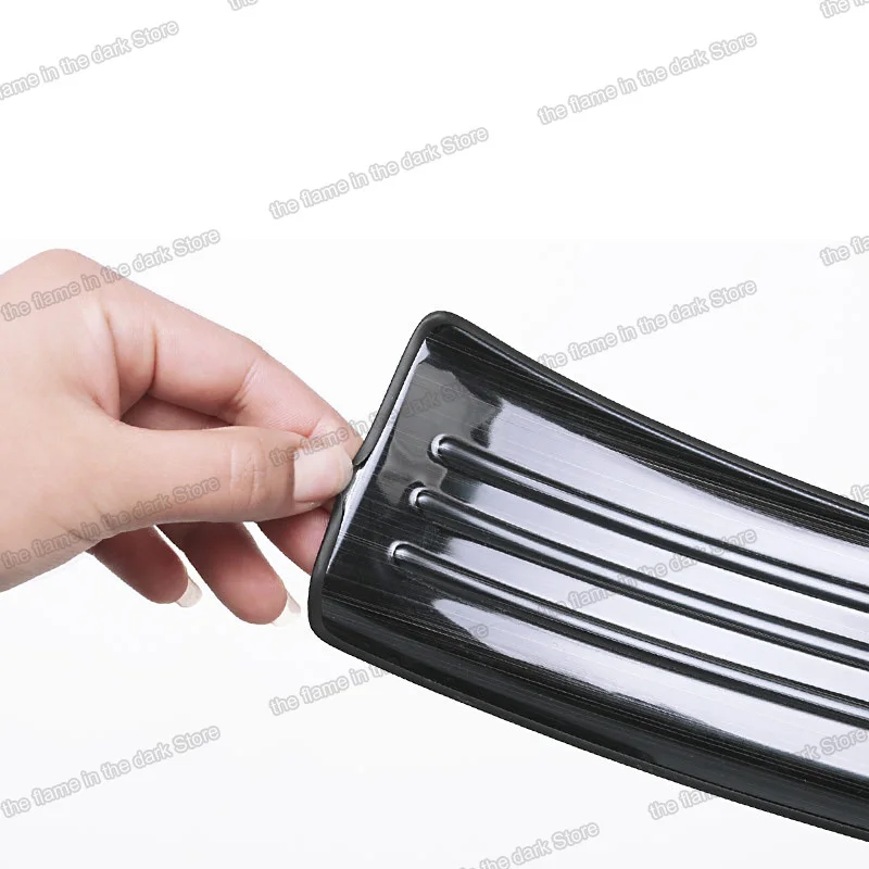 Lsrtw2017 нержавеющая сталь автомобильная задняя защита багажника пороговое