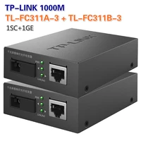 1000m 1sc1ge tp link tl fc311a 3 tl fc311b 3 fiber transceiver sm single fiber sc interface fiber optic media converter