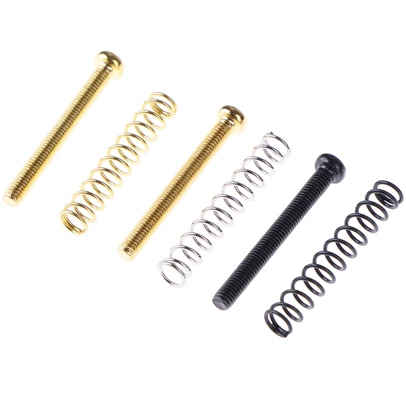 8 pcs metall humbucker doppel spulen pickup rahmen clamp schrauben quellen für elektrische gitarre ersatz teile free global shipping