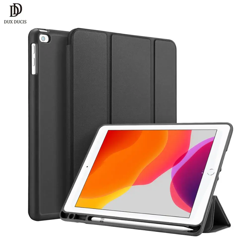 Умный чехол DUX DUCIS для iPad 7 2019 мягкий флип из искусственной кожи поколения 10 2 дюйма