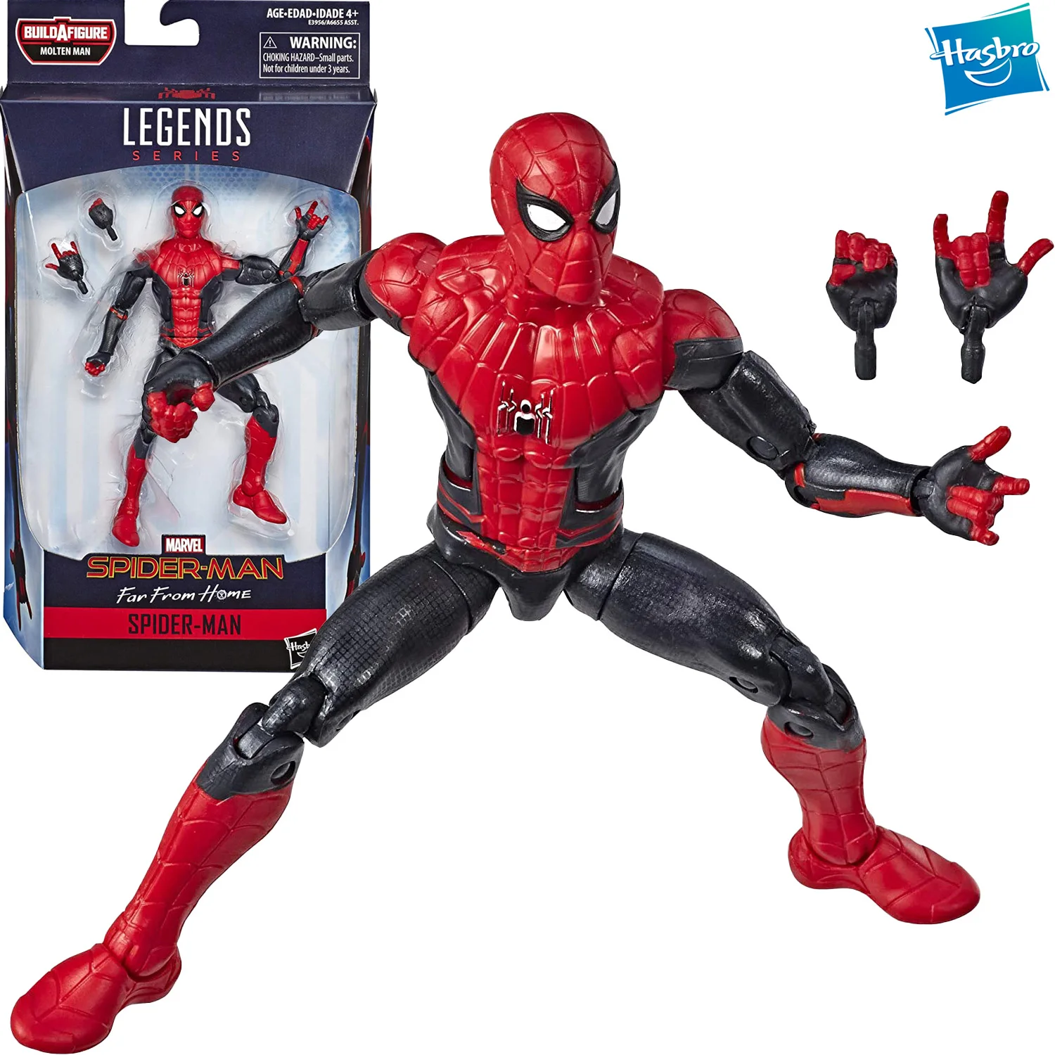 

Hasbro Marvel Legends Spider-Man Marvel Action Figure Series Far From Home 6-Inch Collectible Anime Toys Kids Toys Gift