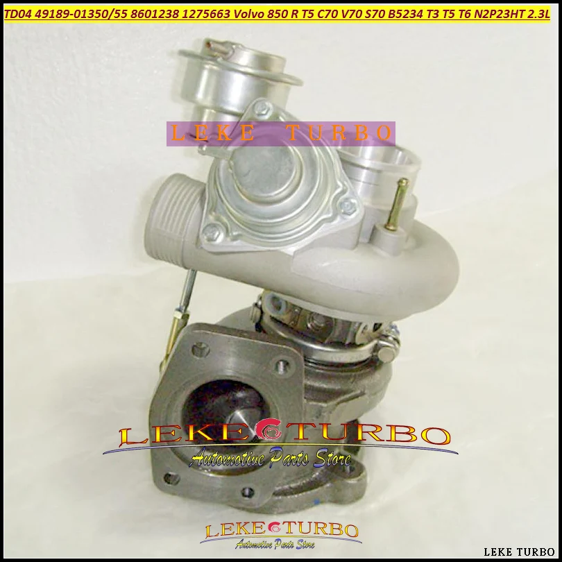 Turbocharger TD04HL 16T 49189 01350 01355 8601238 1275663 Turbo для VOLVO T5 R 850 C70 S70 V70 1996 05 B5234T N2P23HT 2.3L|turbocharger