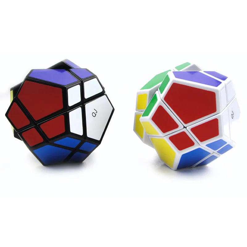 QiJi Megaminxeds Super Magic Cube Set QJ Dodecahedron Stone Wholesale Lots Bulk 6PCS Cubo Magico Speed Puzzle Antistress | Игрушки и