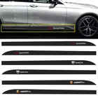 2 шт., автомобильные наклейки на талию с логотипом, для Nissans, Tiida, Sylphy, Teana X-trail 1, 2, T31, T32, Серена, Almera, Qashqai