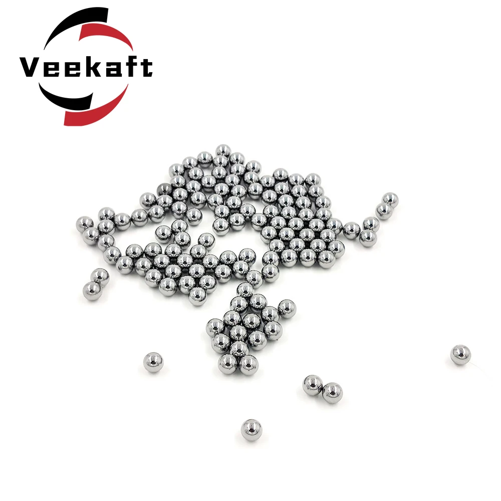 1-5mm GCR15 100Cr6 solid ball High precision 1 2 3 4 5 mm 100Pcs bearing suitable for linear guide screw | Обустройство дома