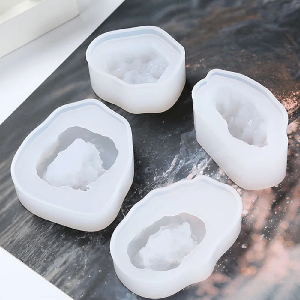 Кристальный кластер полупрозрачная силиконовая форма Хрустальная подвеска из