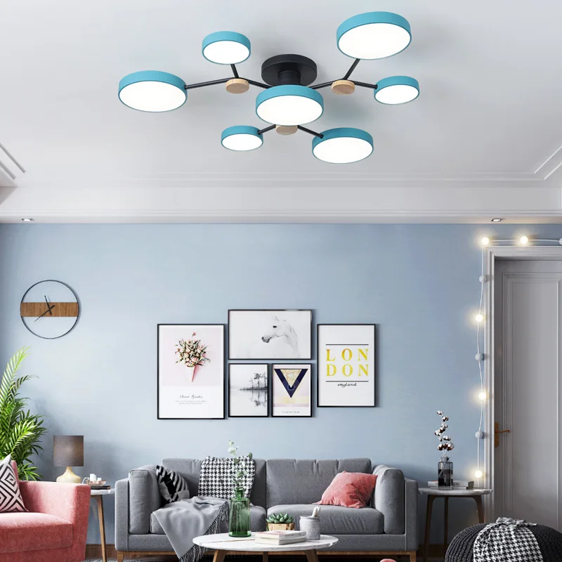 

nordic luminaria led cafe hotel living room bedroom Ceiling Lamp Fixtures luminaria ceiling lamp kitchen fixtures