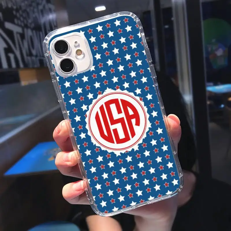 

America USA Flag Phone Cases for iPhone 11 Pro X XS Max XR 5 SE 6 S 7 8 Plus Samsung Galaxy A 21s 71 S 8 9 10 Plus note 20 Ultra