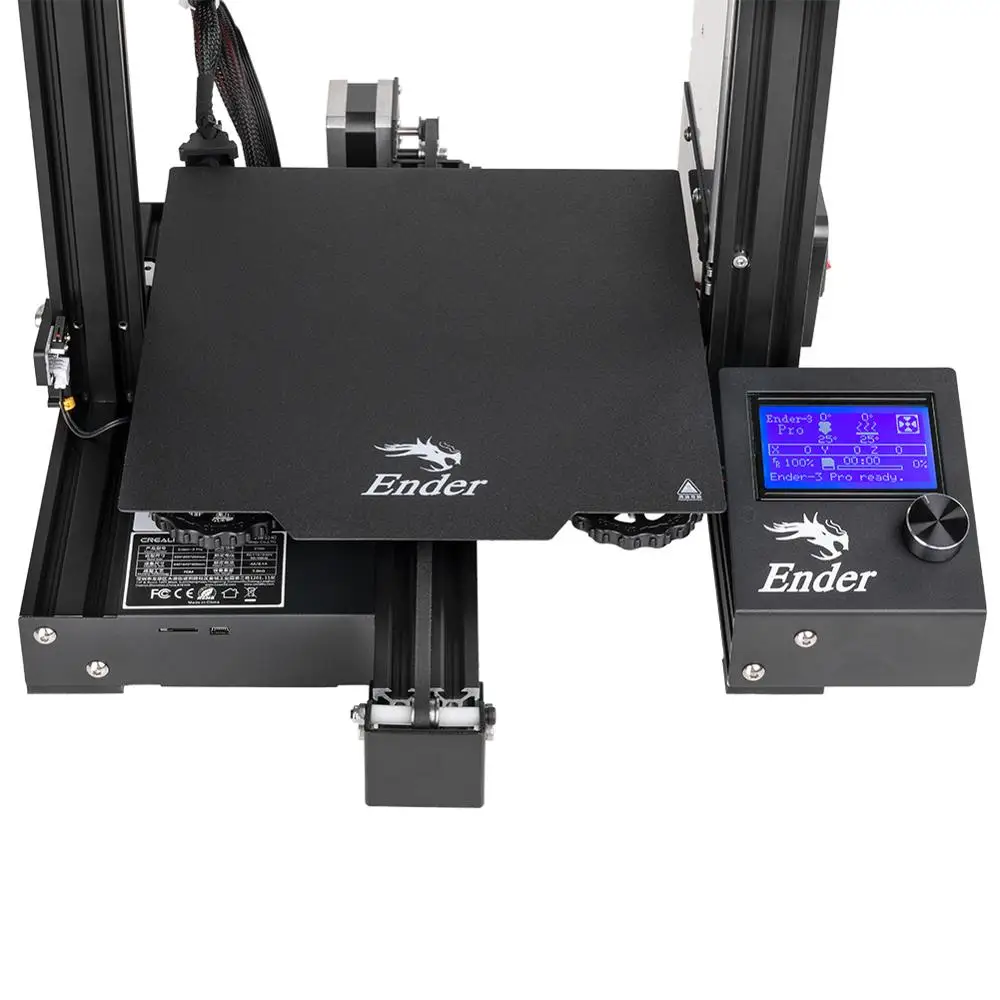 3D принтер CREALITY Ender 3 PRO улучшенная магнитная наклейка с возобновлением печати