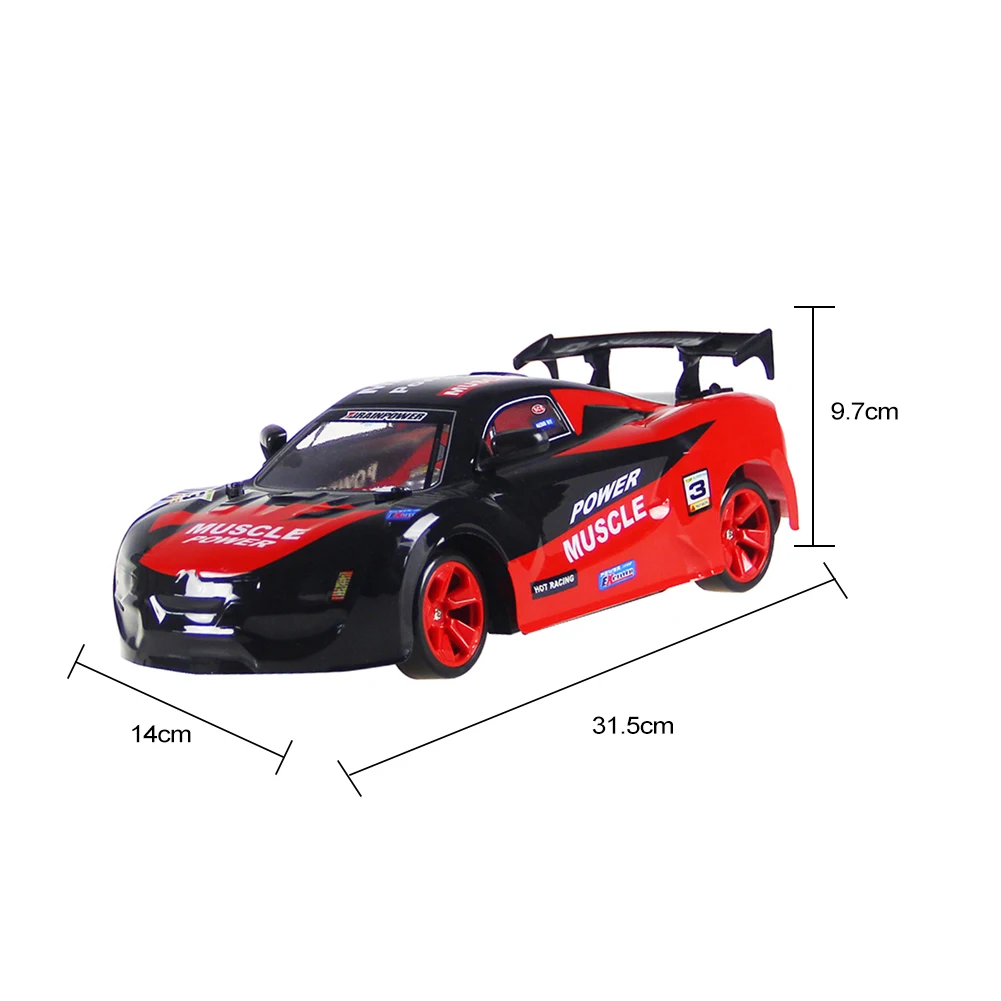 

1:14 Remote Control Racing Car Rechargeable 1:14 2.4G High-speed Drift Racing RC Car Toy With Light Toys Gift For Children Boys