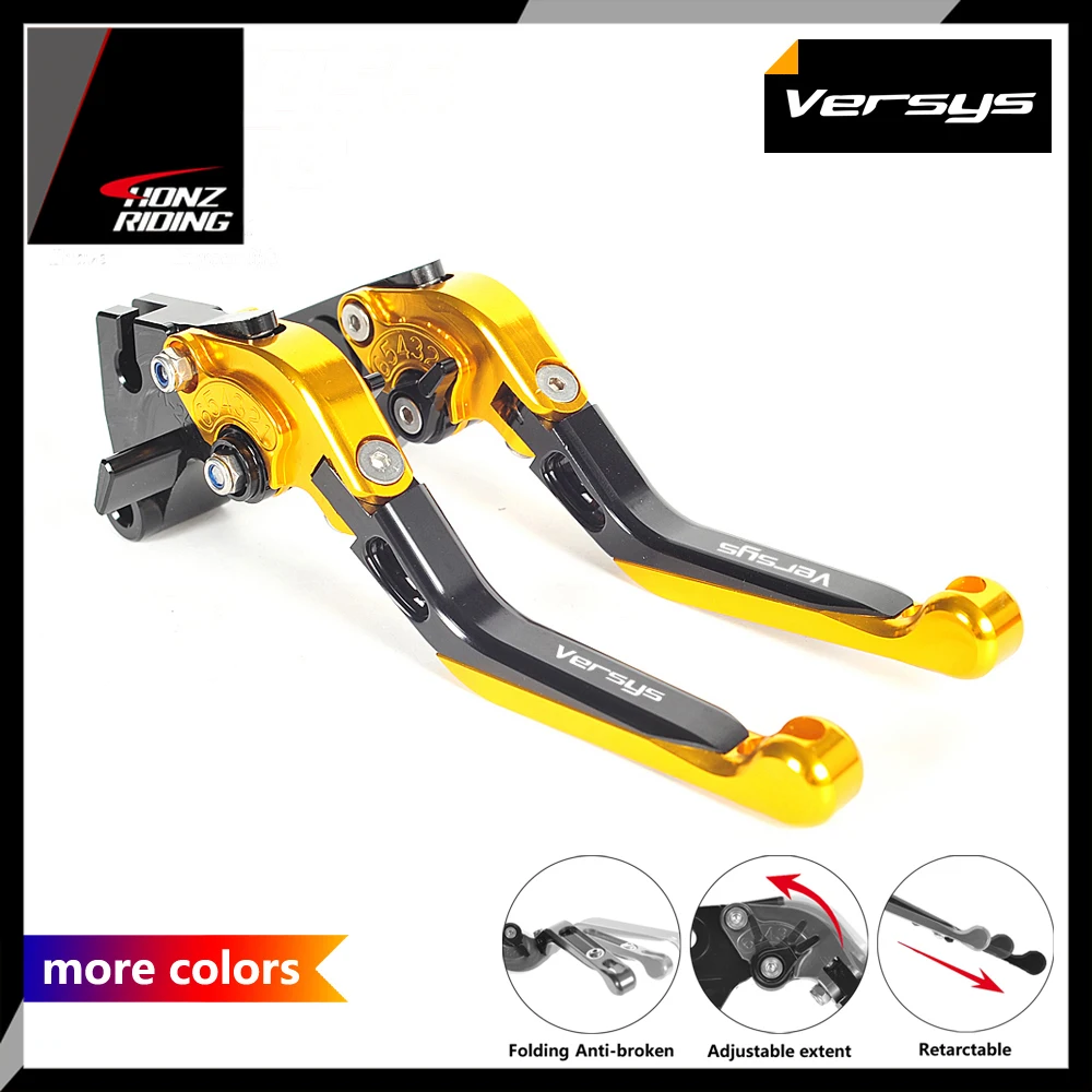 

All CNC Motorcycle Foldable Lever Motocross Motorbike Brake Clutch Levers Case for Kawasaki Versys 1000 2015 2016