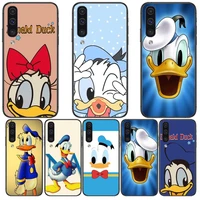 donald duck interesting phone cover hull for samsung galaxy s8 s9 s10e s20 s21 s5 s30 plus s20 fe 5g lite ultra black soft case
