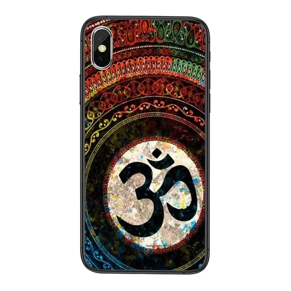 Amazon для Redmi Note 10 9 9S 9T 8 8T 7 6 5 5A 4 Pro Max 4G 5G Aum Om Yoga Black Cell Cover Art Back Soft | Мобильные телефоны и