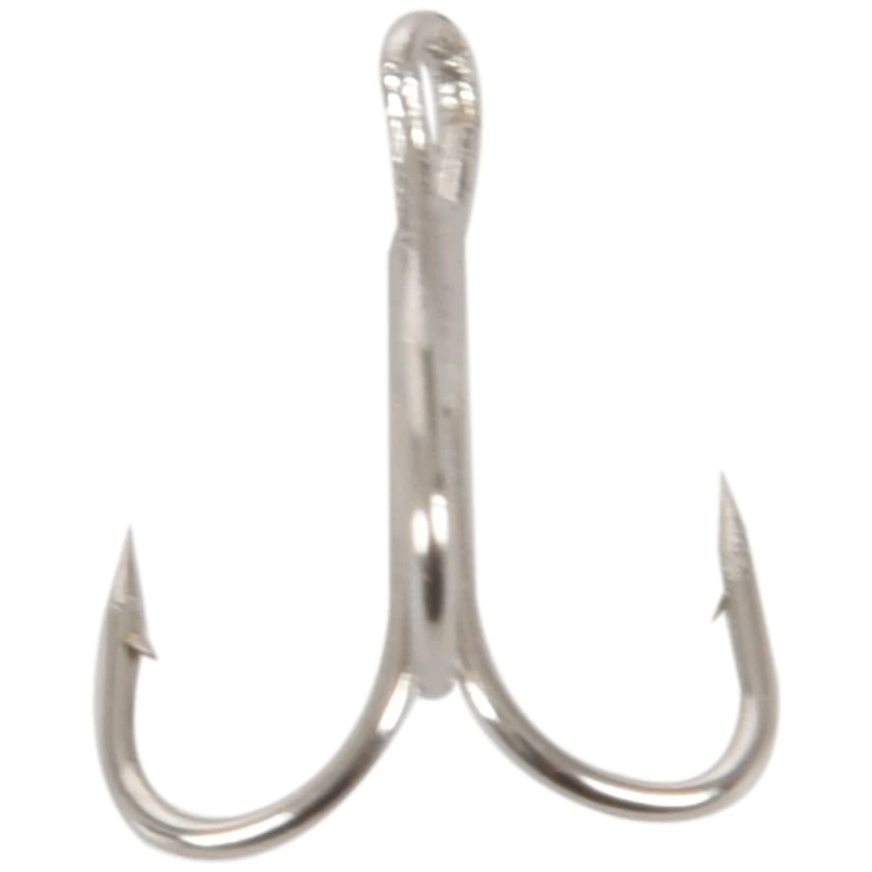 

Hooks 10 # Triple High Carbon Steel Grip Fish Hooks 10PCS, Silver