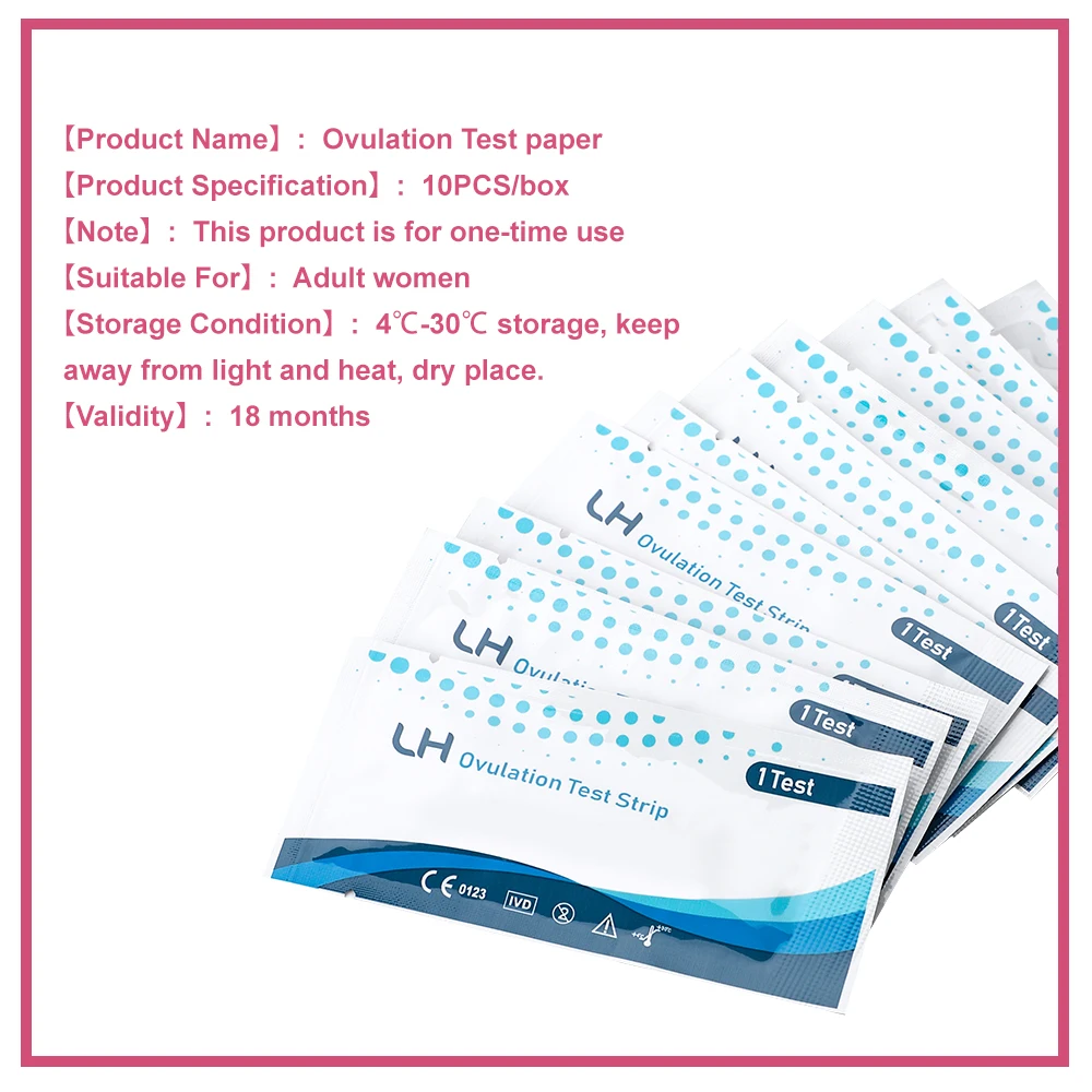 20Pcs LH Ovulation Test Strips First Response Over 99% Accuracy Urine |
