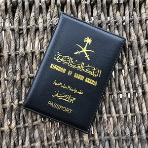 Дорожная Обложка для паспорта Саудовской Аравии, милые подарки для женщин, розовый чехол держатель для паспорта для паспортов, чехол для девушек, кошелек для паспорта