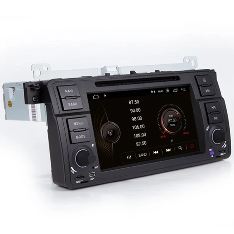Авто Радио 1 Din Android 9 0 Автомобильный DVD плеер для BMW E46 M3 318/320/325/330/335 RoVER 75 1998-2006 gps