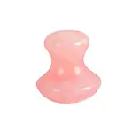 Инструмент для подтяжки лица, розовый КВАРЦЕВЫЙ массажер для лица в форме гриба