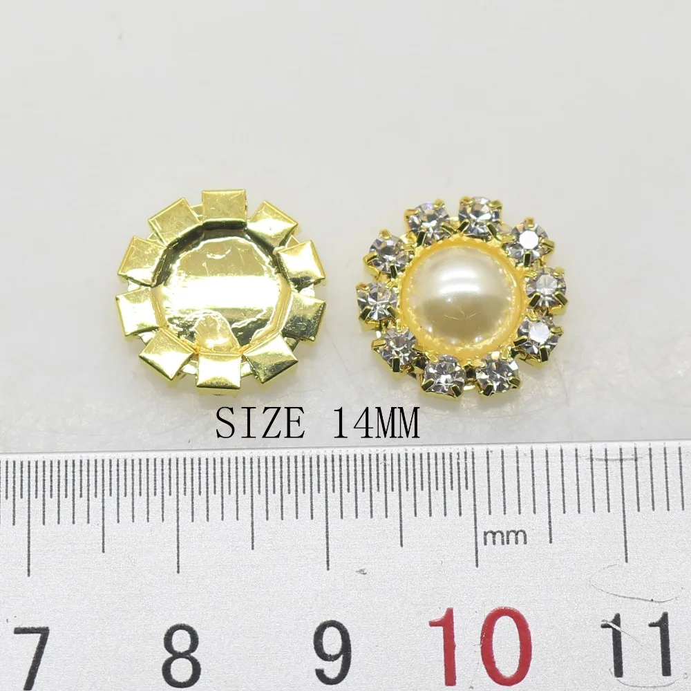 10 шт./лот золото разные размеры слоновая кость жемчуг Diy аксессуары не царапается