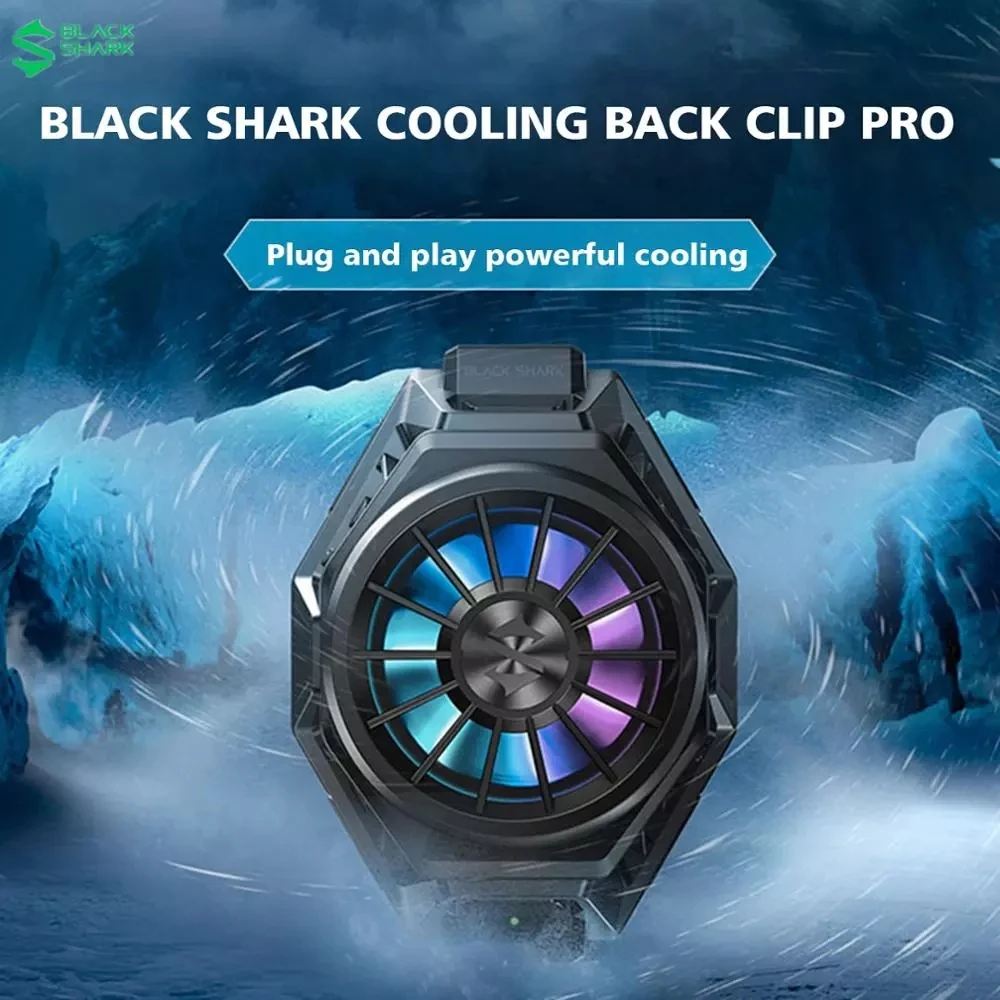 Кулер Black Shark Fun Pro 2 pro Оригинальный Портативный Регулируемый игровой вентилятор