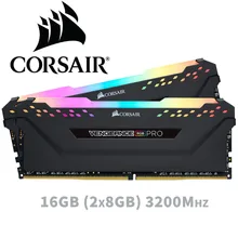 CORSAIR Vengeance RGB PRO DDR4 PC4  2x Dual-channel 8GB 16GB 32GB 3000mhz 3200mhz 3600mhz PC Desktop RAM  Memory