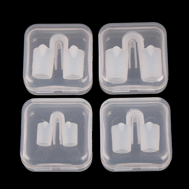 

1PC Silicone Anti Snore Nasal Dilators Apnea Aid Device Stop Snoring Nose Clip Nose Breathing Apparatus Stop Snoring Devices