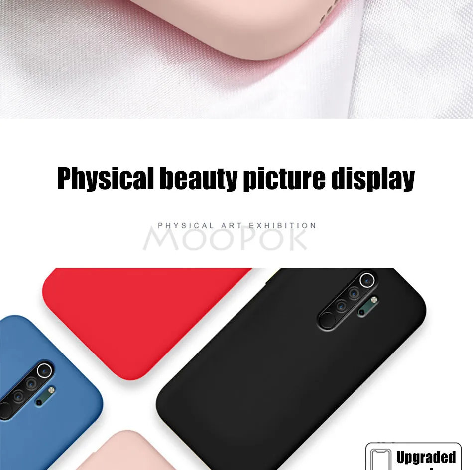 Жидкий силиконовый чехол Moopok для Xiaomi mi 9 SE 8 A2 Lite mi 5X 6X A1 Тонкий мягкий чехол s Red mi Note 7 8 Pro Red mi 6 6A 7 7A 8A