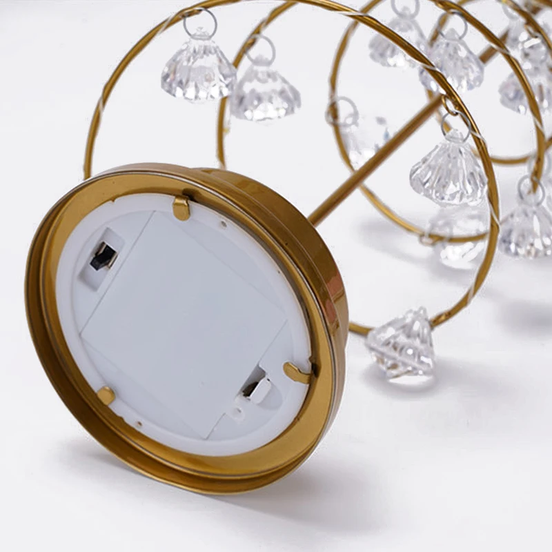 Светильник для рождественской елки с кристаллами и бриллиантами украшение