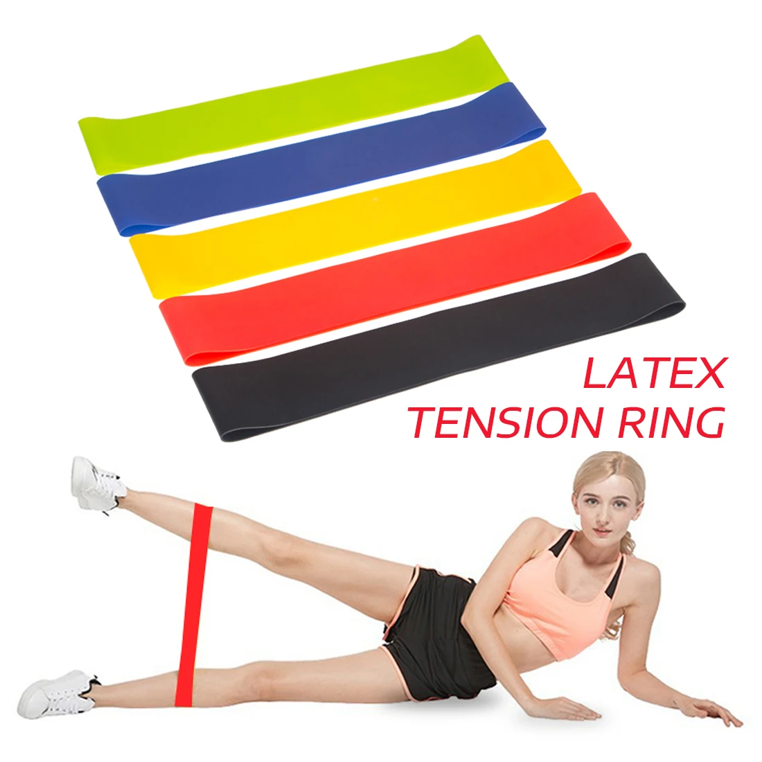

Yoga Band Pull Rope Resistance Bands Set Exercises Resistance Bands Natural Latex Bands Body Fitness Training Pedal Excerciser