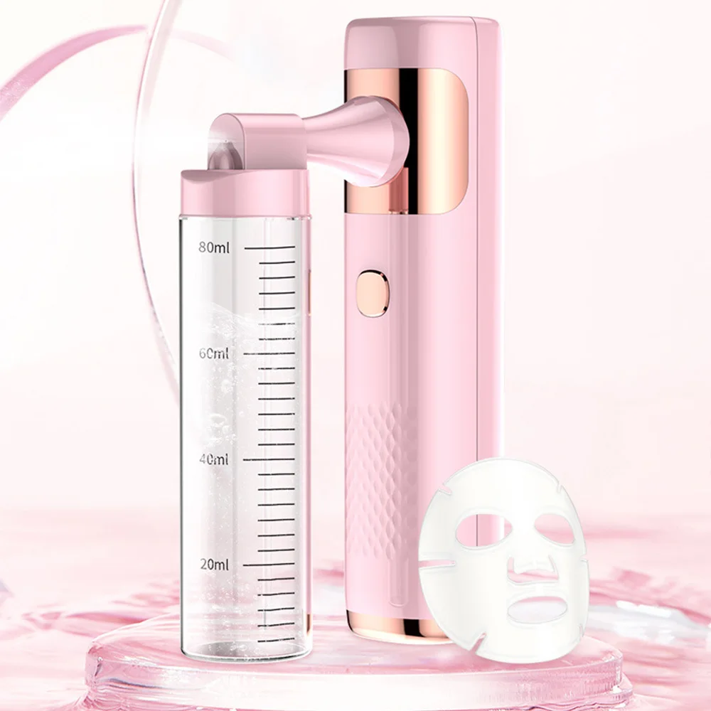 

Handheld High Pressure Nano Spray Face SreamerUSB Electric Nano Mist Moisturizing Facial Sprayer Water Hydrator Skin Care Tool