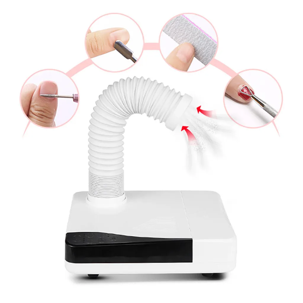 Дрель для ногтей 60 Вт маникюрного салона пылесборник удаления пыли маникюрный