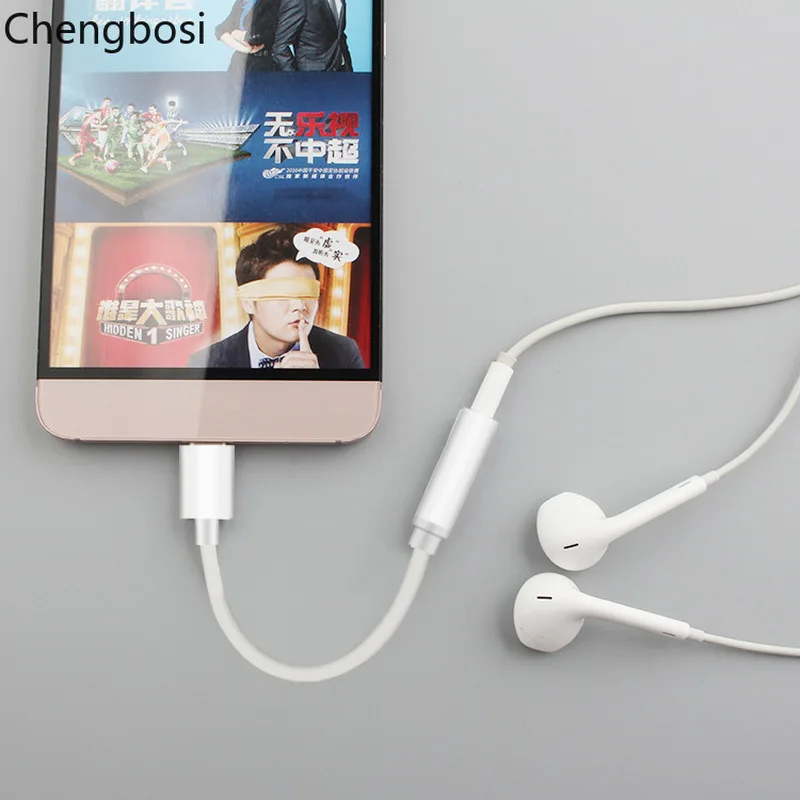 Кабель с разъемом USB типа C для 3 5 мм разъем наушников на обоих концах подключения