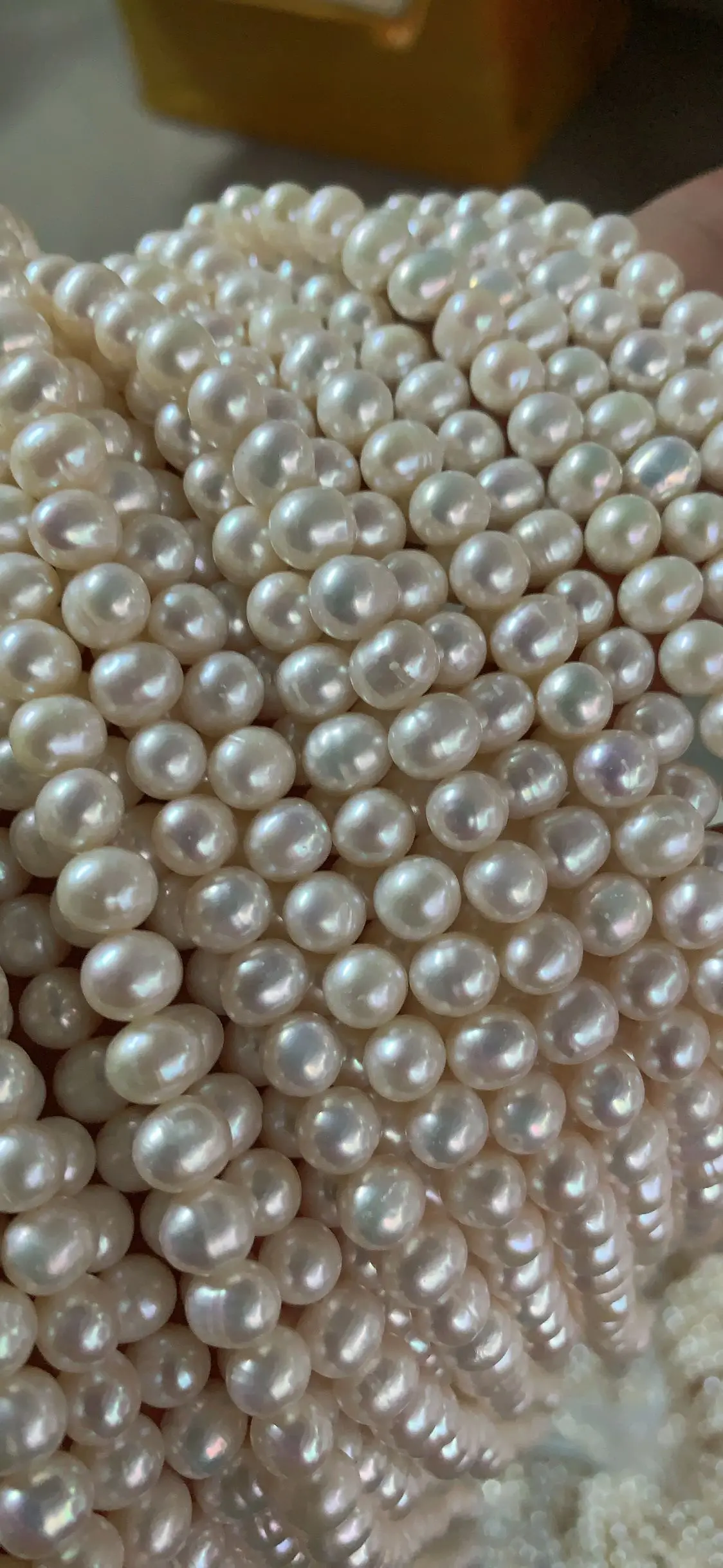 

Pearl Necklace Freshwater 7mm-8mm Price Negotiation Free Shipping