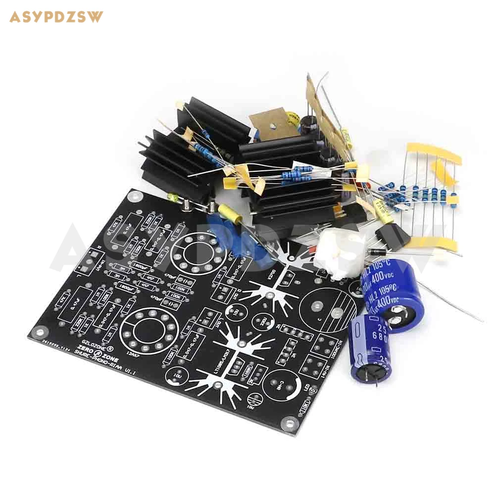 12AX7 трубка RIAA MM Phono поворотные столы предусилитель основание на схеме SHUER M65