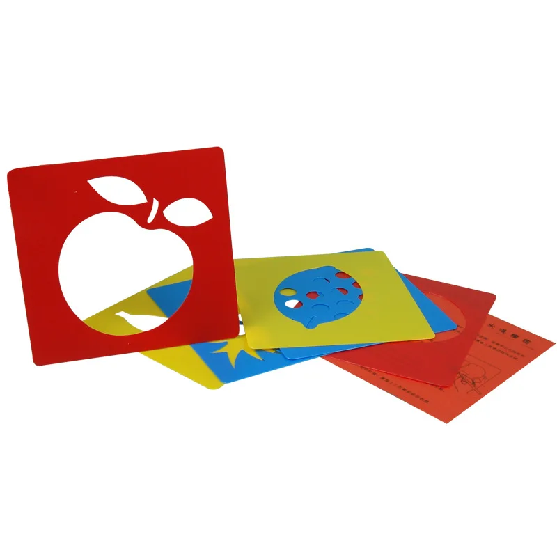 Новинка DIY детская живопись динозавр животное шаблон автомобиля трафареты