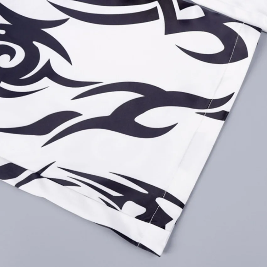 

Fashion Pants for Women Black White Print Wide Leg Joggers Streetwear Pants Sexy Bottoms 2021 Spring Autumn Cool Women Trousers