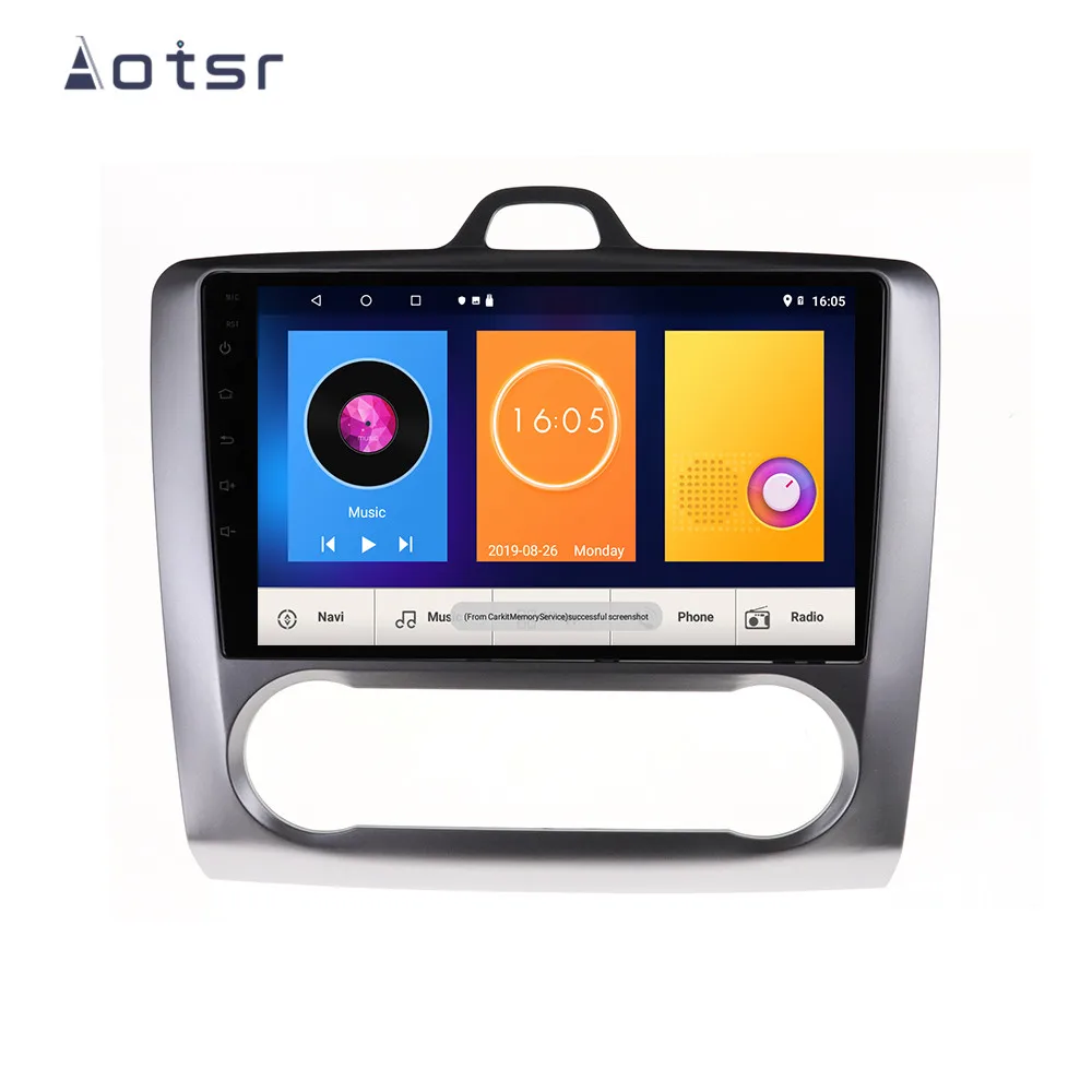 Автомобильный GPS-радиоприемник Android 10 0 стерео-навигатор для Ford Focus 2004-2011