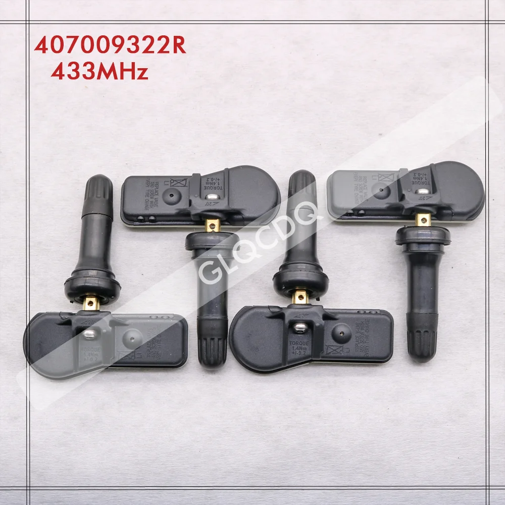 ДАТЧИК ДАВЛЕНИЯ ШИН TPMS 433 МГц ДЛЯ RENAULT CAPTUR 2013-2016, ARKANA 2019-2026 И NISSAN 40700-9322R 407009322R.