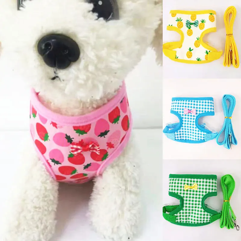 

Dog Harness Vest Training for Chihuahua Puppy Soft Mesh Pet Harness for Dogs Cats Puppy Collar Cat Pet Dog Chest Strap