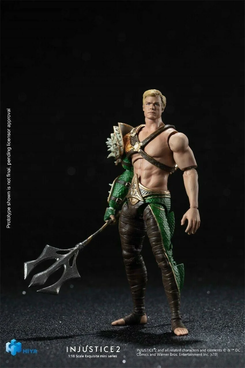 

HiYa Toys INJUSTICE 2 LD0063 Aquaman 1/18th Soldier Action Figure Toy Collection
