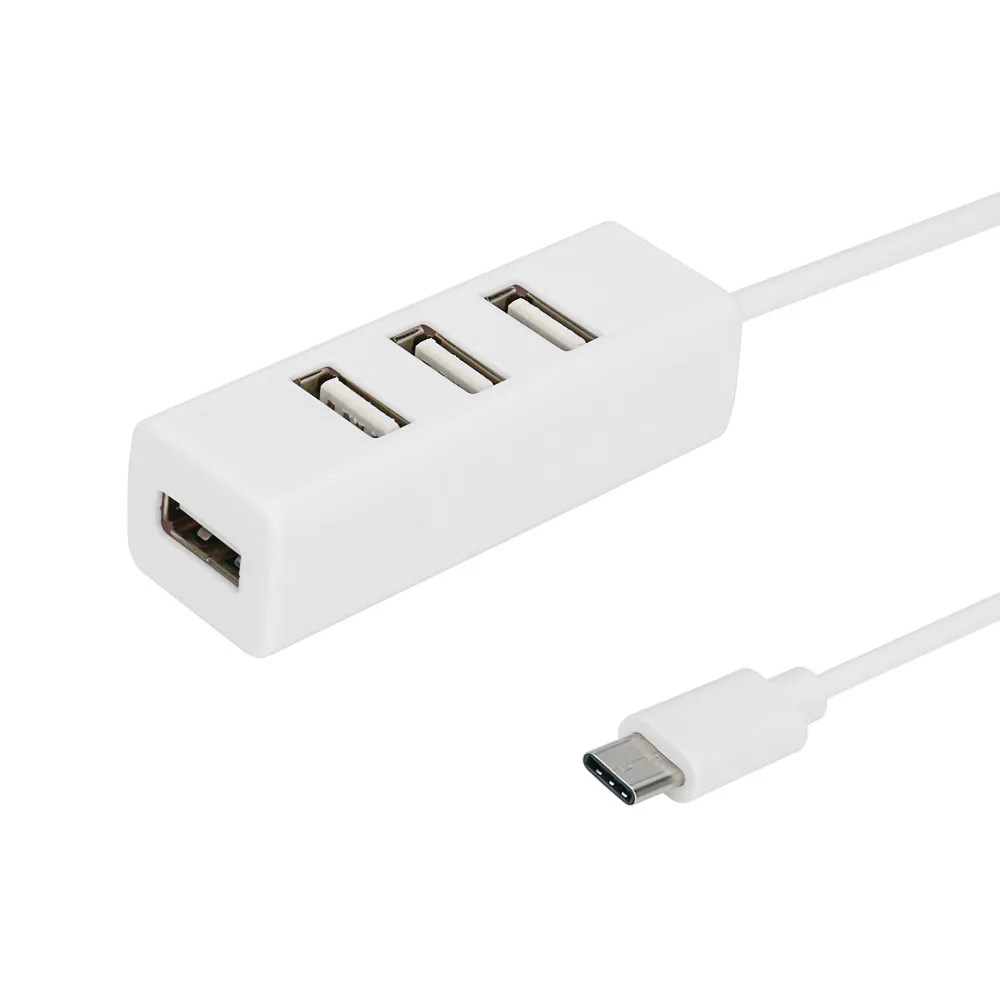 Адаптер Mini Type-C на 4 порта USB 3 0 Hub 1 для ПК Apple Macbook 12 Nokia N1 tablet и других устройств Chromebook