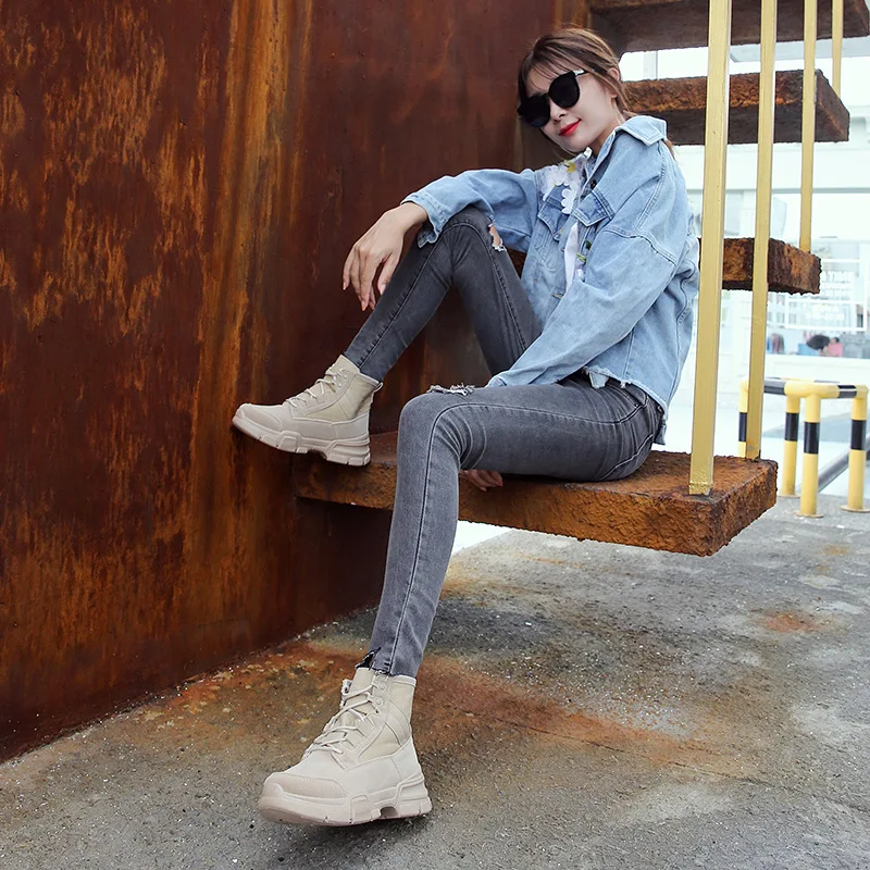 Winter Shoes Warm Suede Snow Boots big Size sneakers boots Women'S 2019 New Classic Ankle For Women L11-13 | Обувь
