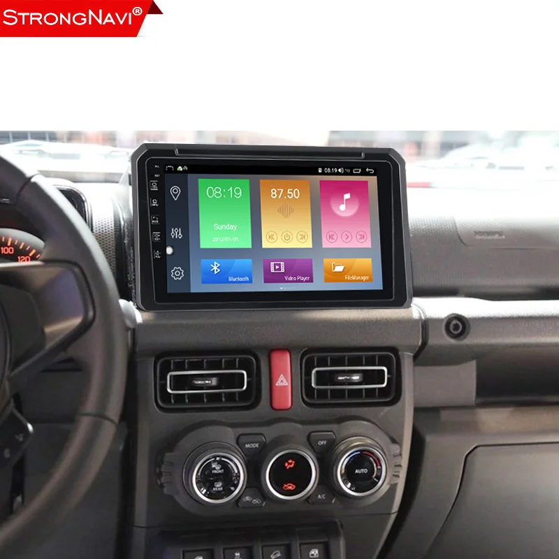 Автомобильный мультимедийный плеер 2din Android 10 GPS радио для Suzuki Jimny 2019 Wi-Fi BT 4 + 64 ГБ 4G