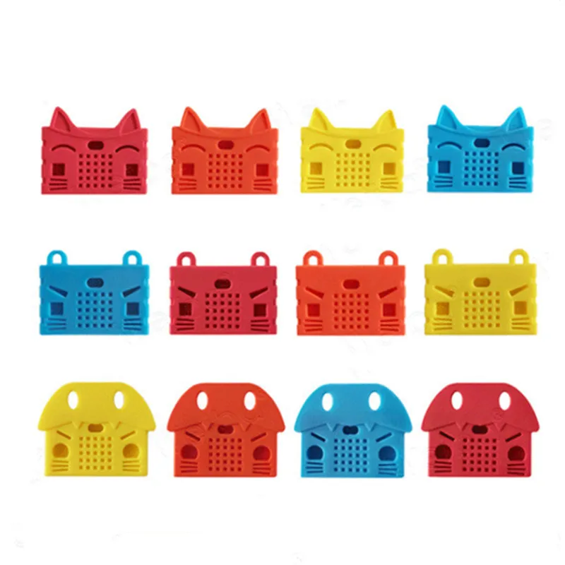 For BBC Micro:bit Microbit Protective Case Silicone Soft Cover Development board shell main protection | Инструменты