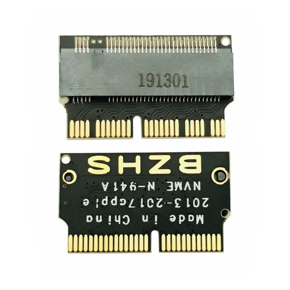 Адаптер NVMe PCI Express PCIE 2013 2014 2015 на M.2 NGFF SSD для Macbook Air Pro A1398 A1502 A1465 A1466 M2 адаптер |
