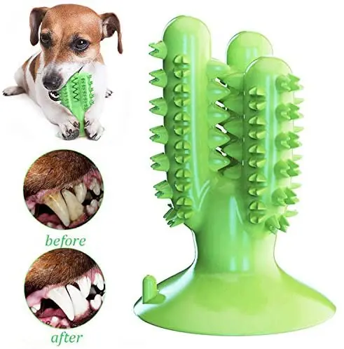 

Зубная щетка-палочка для собак, жевательная палочка для чистки зубов у щенков, жевательные игрушки из натурального каучука для собак